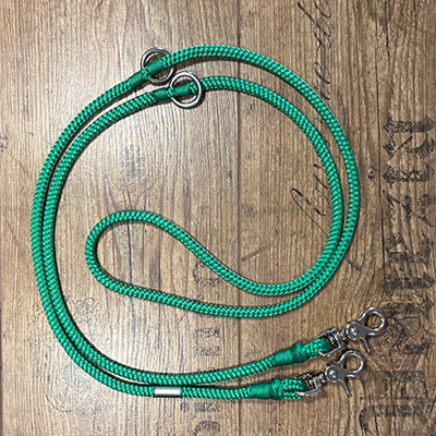 8 mm Führleine lang, Classic grasgrün/grasgrün ZDG